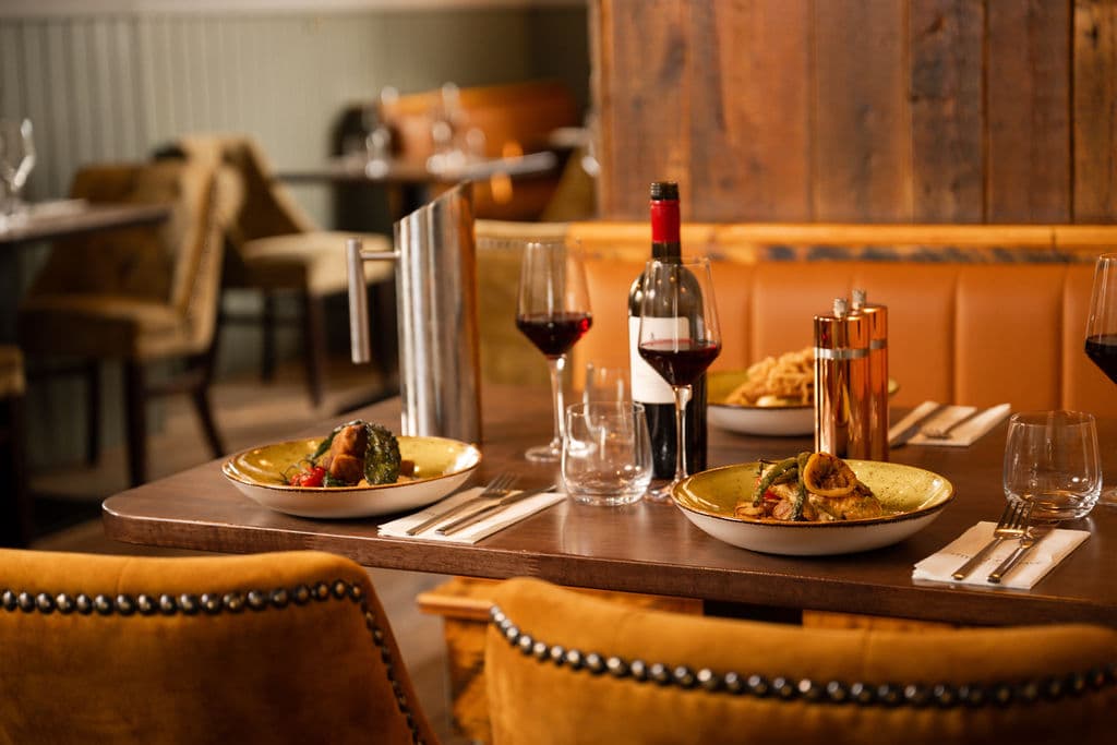 Interior of our restaurant